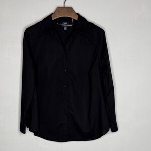 Chaps no iron button up blouse. SZ 2XL